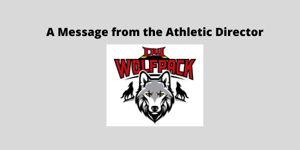 Message from the Athletic Director 