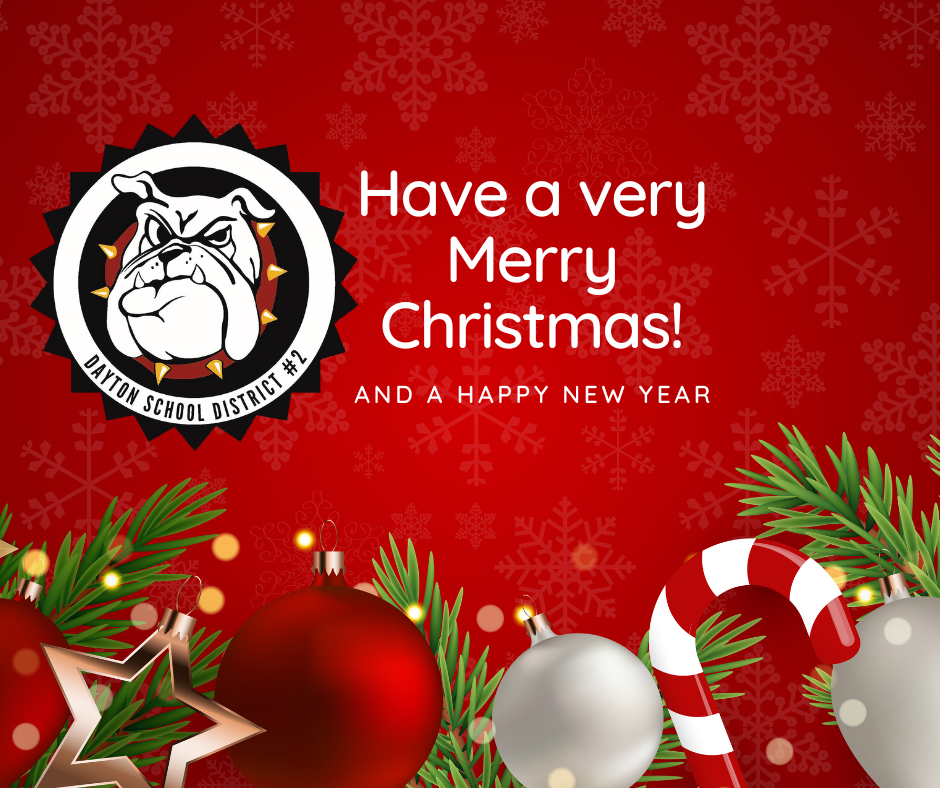 Bulldog Merry Christmas